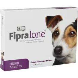FIPRALONE 67 mg διάλυμα για μικρούς σκύλους, 4 τεμάχια