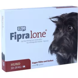 FIPRALONE 134 mg διάλυμα για μεσαίου μεγέθους σκύλους, 4 τεμάχια