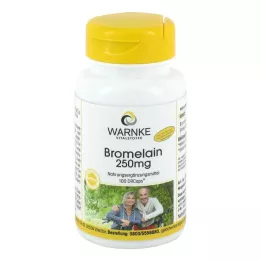 Γαστροανθεκτικές κάψουλες Bromelain 250 mg, 100 τεμάχια
