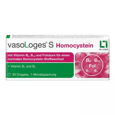 VASOLOGES S Ομοκυστεΐνη Επικαλυμμένα δισκία, 30 κάψουλες VASOLOGES S Ομοκυστεΐνη Επικαλυμμένα δισκία, 30 κάψουλες