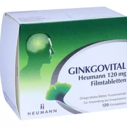 GINKGOVITAL Heumann 120 mg επικαλυμμένα με λεπτό υμένιο δισκία, 120 τεμάχια