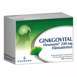 GINKGOVITAL Heumann 240 mg επικαλυμμένα με λεπτό υμένιο δισκία, 120 τεμάχια
