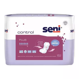 SENI Επιθέματα ακράτειας control plus, 15 τεμάχια