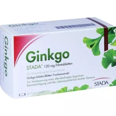 GINKGO STADA 120 mg επικαλυμμένα με λεπτό υμένιο δισκία, 60 τεμάχια