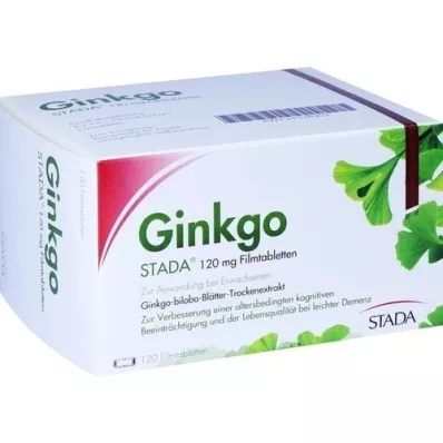 GINKGO STADA 120 mg επικαλυμμένα με λεπτό υμένιο δισκία, 120 τεμάχια