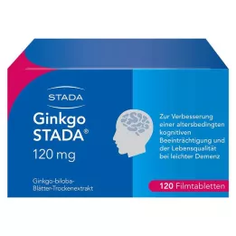 GINKGO STADA 120 mg επικαλυμμένα με λεπτό υμένιο δισκία, 120 τεμάχια