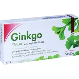 GINKGO STADA 240 mg επικαλυμμένα με λεπτό υμένιο δισκία, 30 τεμάχια