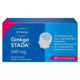 GINKGO STADA 240 mg επικαλυμμένα με λεπτό υμένιο δισκία, 30 τεμάχια