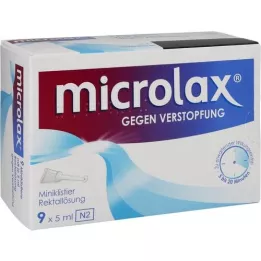 MICROLAX Κλύσματα ορθού διαλύματος, 9X5 ml