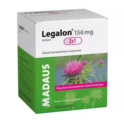 Legalon Madaus 156 mg σκληρές κάψουλες, 60 τεμ Legalon Madaus 156 mg σκληρές κάψουλες, 60 τεμ