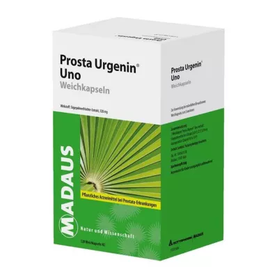 Μαλακές κάψουλες Prosta Urgenin Uno Madaus, 120 τμχ