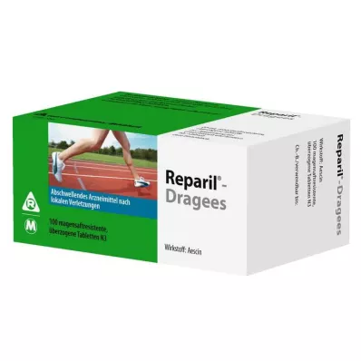 Reparil κουφέτα Madaus γαστροανθεκτικά δισκία, 100 τεμάχια