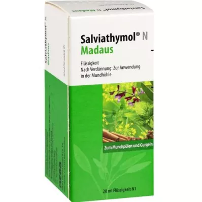 SALVIATHYMOL N Σταγόνες Madaus, 20 ml