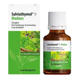 SALVIATHYMOL N Σταγόνες Madaus, 20 ml