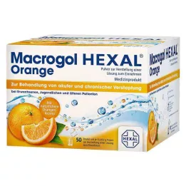 MACROGOL HEXAL Πορτοκαλί Plv.z.Her.e.Lsg.z.Einn.Btl., 50 τεμ