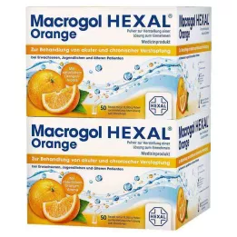MACROGOL HEXAL Πορτοκαλί Plv.z.Her.Lsg.z.Einn.Btl., 100 τεμ