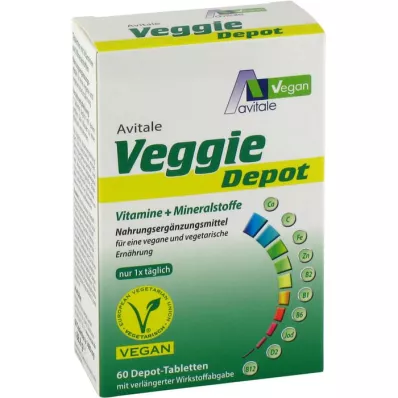 VEGGIE Depot Vitamins+Minerals Tablets, 60 κάψουλες