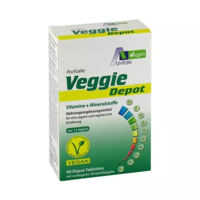 VEGGIE Depot Vitamins+Minerals Tablets, 60 κάψουλες