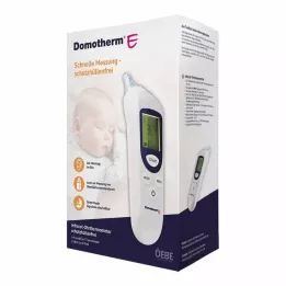 DOMOTHERM E Υπέρυθρο θερμόμετρο αυτιού προστατευτικό μανίκι δωρεάν, 1 τεμάχιο