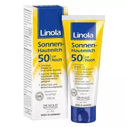 LINOLA Γαλάκτωμα για το ηλιακό δέρμα LSF 50, 100 ml