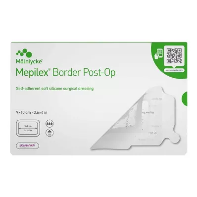 Mepilex Border Post-Op αφρώδες κόλλα dressing 9x10 cm, 10 τμχ