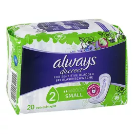 ALWAYS διακριτική ακράτεια single small, 20 τεμάχια