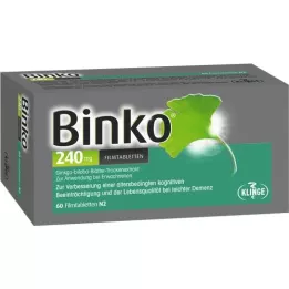 BINKO 240 mg επικαλυμμένα με λεπτό υμένιο δισκία, 60 τεμάχια