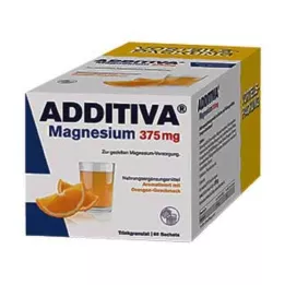 ADDITIVA Σακουλάκια μαγνησίου 375 mg, 60 τεμάχια