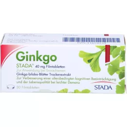 GINKGO STADA Επικαλυμμένα με λεπτό υμένιο δισκία 40 mg, 30 τεμάχια