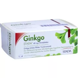 GINKGO STADA Επικαλυμμένα με λεπτό υμένιο δισκία 40 mg, 120 τεμάχια