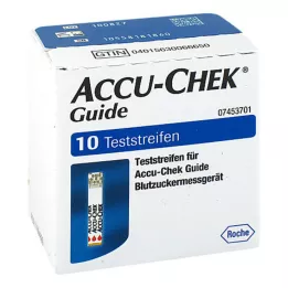 ACCU-CHEK Δοκιμαστικές ταινίες οδηγού, 1X10 τεμάχια
