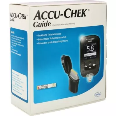 ACCU-CHEK Σετ μετρητή γλυκόζης αίματος mmol/l, 1 τεμάχιο