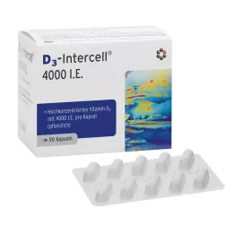 D3-INTERCELL κάψουλες 4.000 I.U., 90 τμχ