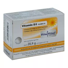 VITAMIN Κάψουλες D3 10.000 I.U., 50 τεμάχια