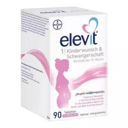 ELEVIT 1 Γονιμότητα & Ταμπλέτες εγκυμοσύνης, 90 κάψουλες