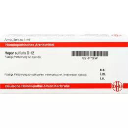 HEPAR SULFURIS D 12 αμπούλες, 8X1 ml