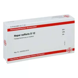 HEPAR SULFURIS D 12 αμπούλες, 8X1 ml