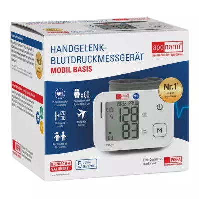 aponorm® Mobile Basic Πιεσόμετρο Καρπού, 1 τεμ