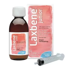 LAXBENE junior 500 mg/ml πόσιμο διάλυμα για παιδιά 6M-8J, 200 ml