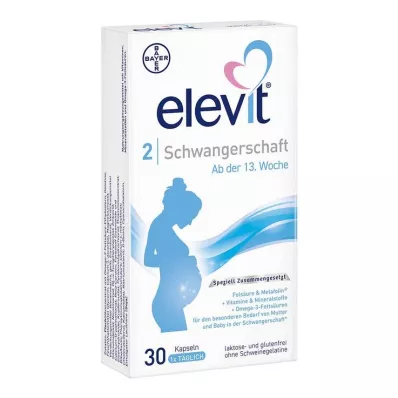 ELEVIT 2 Softgels για την εγκυμοσύνη, 30 κάψουλες