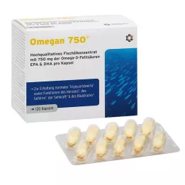 OMEGAN 750 μαλακές κάψουλες, 120 τεμάχια