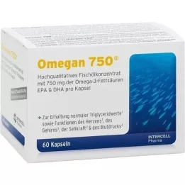 OMEGAN 750 μαλακές κάψουλες, 60 τεμάχια