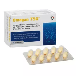 OMEGAN 750 μαλακές κάψουλες, 60 τεμάχια