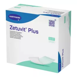 ZETUVIT Plus extra ισχυρή απορροφητική κομπρέσα αποστειρωμένη 20x40 cm, 10 τεμάχια