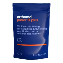 ORTHOMOL Junior Omega plus μασώμενες παστίλιες, 90 τεμάχια