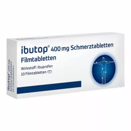 IBUTOP 400 mg δισκία ανακούφισης από τον πόνο, επικαλυμμένα με λεπτό υμένιο, 10 τεμάχια
