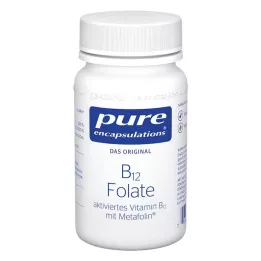PURE ENCAPSULATIONS Κάψουλες φυλλικού οξέος B12, 90 κάψουλες