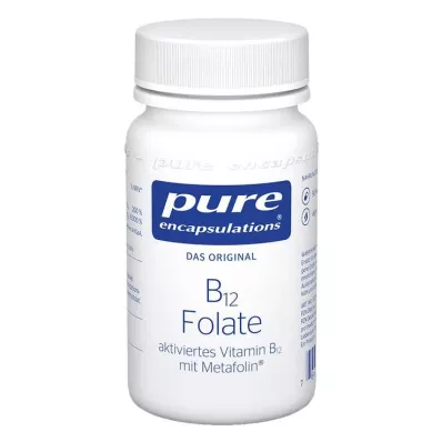 PURE ENCAPSULATIONS Κάψουλες φυλλικού οξέος B12, 90 κάψουλες