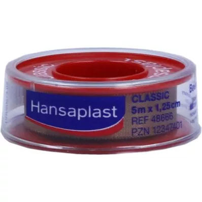 HANSAPLAST Γύψος στερέωσης Classic 1,25 cm x 5 m, 1 τεμάχιο