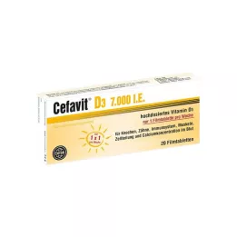CEFAVIT D3 7.000 I.U. επικαλυμμένα με λεπτό υμένιο δισκία, 20 τεμάχια